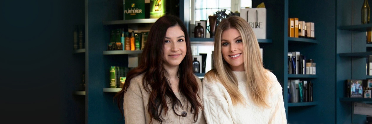 Nathaly Nunez and Janeen Silvestri Andrighetto, co-owners of Halo, at thier Burlingame location